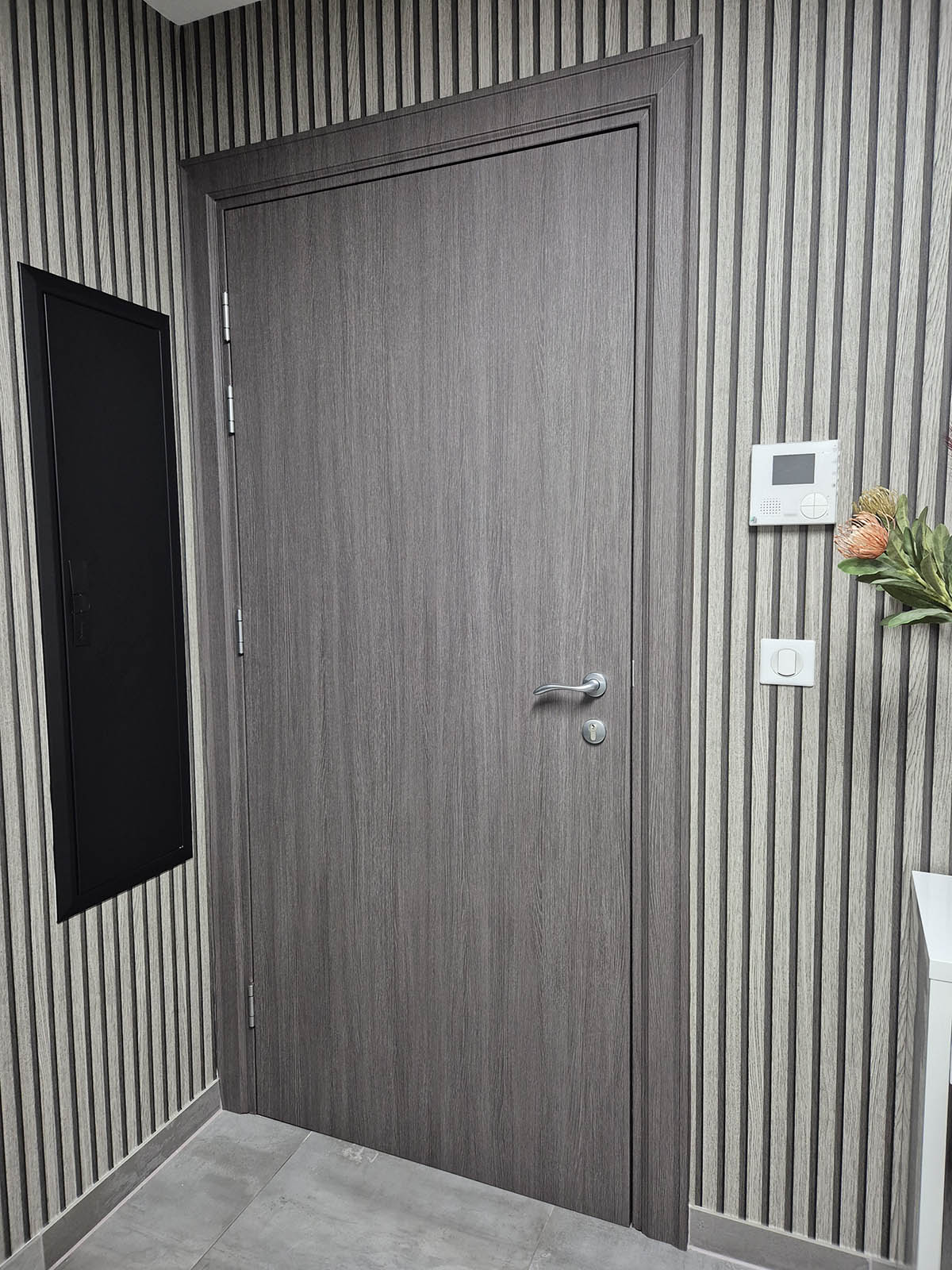 porte après covering